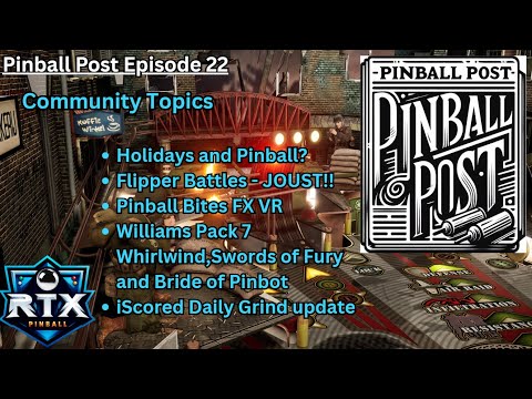 Ep. 22, Pinball Post Holidays and Pinball, iscored Daily Grind, New Releases?