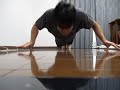 両手親指1本で指立て21回 Two Thumb 21 Push ups