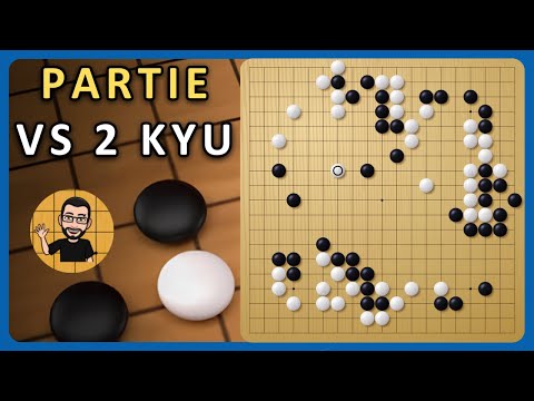 Partie de Go Commentée VS 2 Kyu OGS (50)