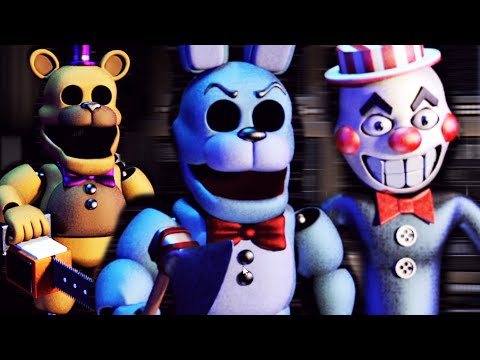 THE ANIMATRONICS ARE HUNTING ME WITH CHAINSAWS AND AN AXE?! | FNAF FredBear and Friends: Left to Rot