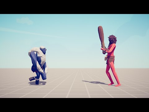 TINY ICE GIANT vs UNITS - Totally Accurate Battle Simulator TABS