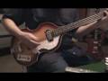 Thin Lizzy - Wild One on Beatle Bass cover 