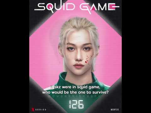 which stray kids member would survive squid game? 🫢🦑🎮
