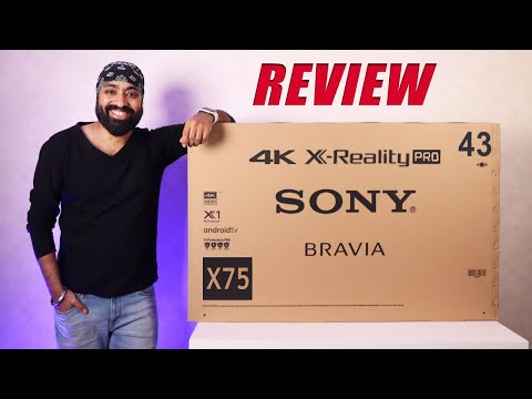 Sony Bravia X75 43 inch 4K Android TV  (2021 Variant)  |  Almost Perfect 🔥
