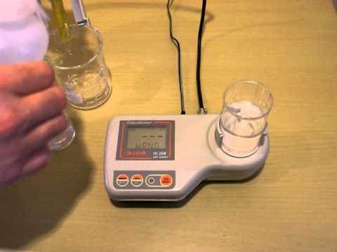 HI 208 pH meter calibration