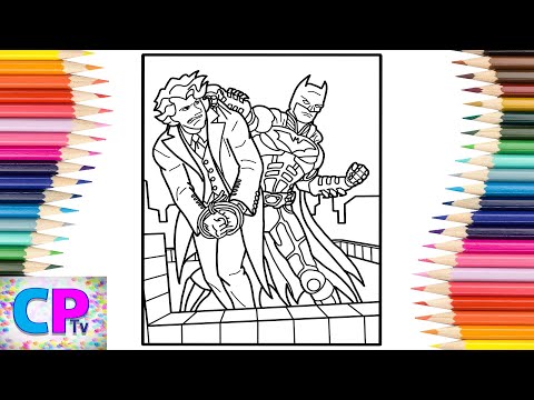 Joker vs Batman Coloring Pages/Batman Figths Joker/Mendum - Stay With Me/Krys Talk Remix/NCS Release