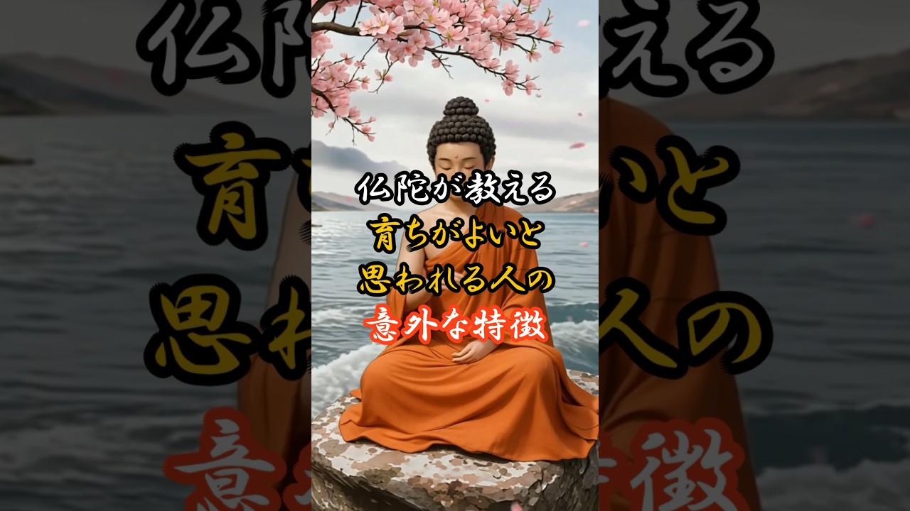 仏陀が教える「育ちがよいと思われる人」の意外な特徴