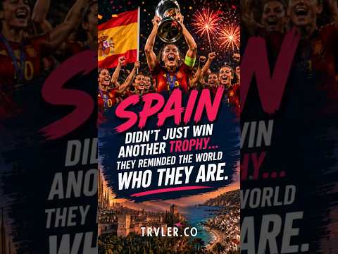 Spain Won Again ... But This Is the Real Reason the World Loves Spain 🇪🇸❤️ #shorts #spain #trending