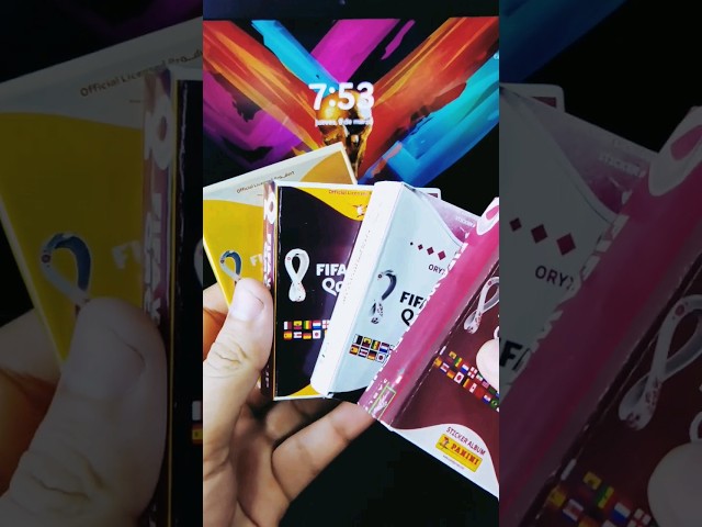 Vídeo relacionado con Lote: 1 Album vacío (sin sobres ni cromos) + 7 sobres Colección de cromos stickers 2026 FEARBOOK 2 (en español)