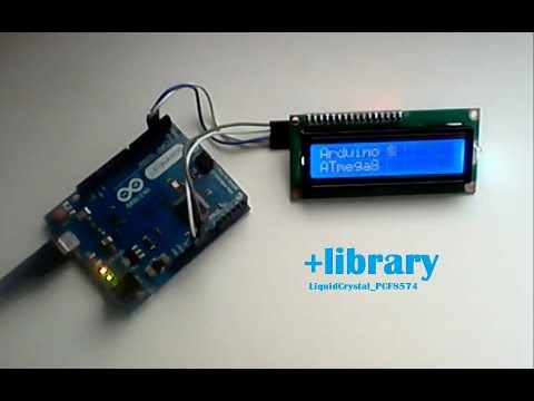How to сonnect an I2C LCD to Arduino