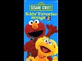Opening And Closing To Sesame Street Kids Favorite Songs 2 2001 VHS