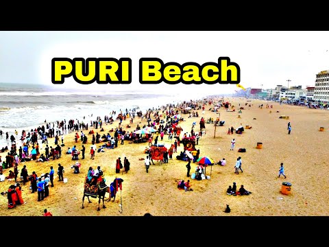 top most Attraction of puri sea beach in odisha /best of turist place/drone view