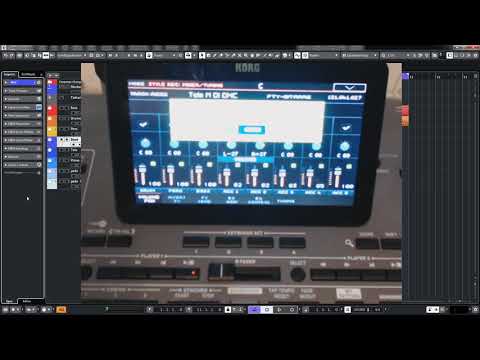 Kurzversion "Korg Pa4X Musikant" Pa1000 und Pa700" - Midifile in Style importieren aus Cubase