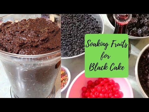 Soaking Fruits for Black Cake and Fruit Cake || Guyanese Christmas!- Episode 317