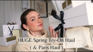 Spring Try-On Haul! ( & Paris shopping! )
