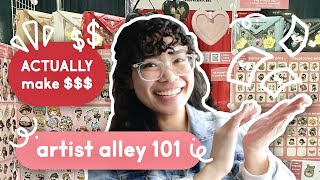 How to ACTUALLY Make Money in Artist Alley for Beginners in 2024 (And Profit $$$)