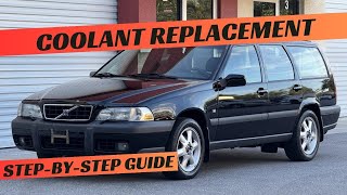 Volvo V70 Coolant replacement / Cooling System Bleeding