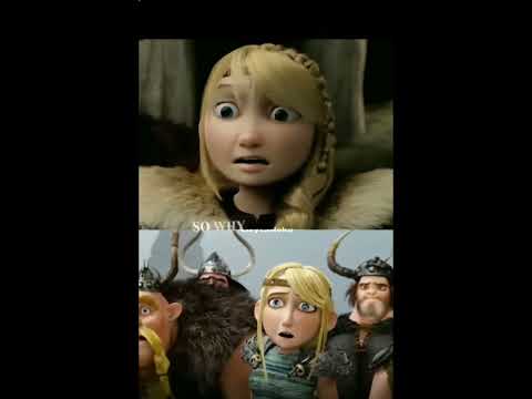 Astrid almost lost hiccup twice