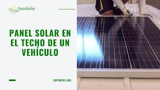 Panel solar para vehiculos camper – Camper León