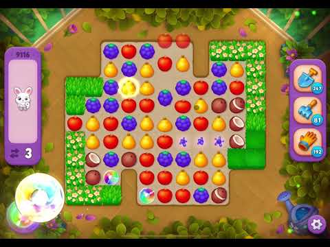 GardenScapes Level 9116 no boosters