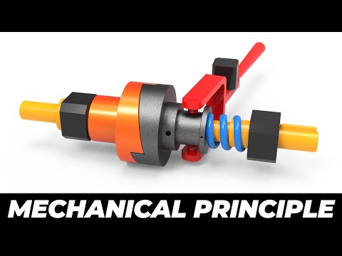 Mechanisches Prinzip – Klauenkupplungsmechanismus
