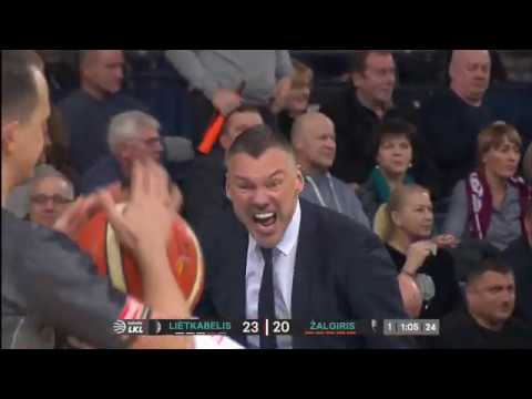 LKL league. BC "Lietkabelis" 83 vs 72 BC "Zalgiris". 05/01/2020