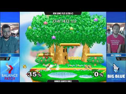 NGPU 43 SSBM - GSO (Default Fox) vs. HoG | Tiramisu (Blue Fox) - Melee WQF