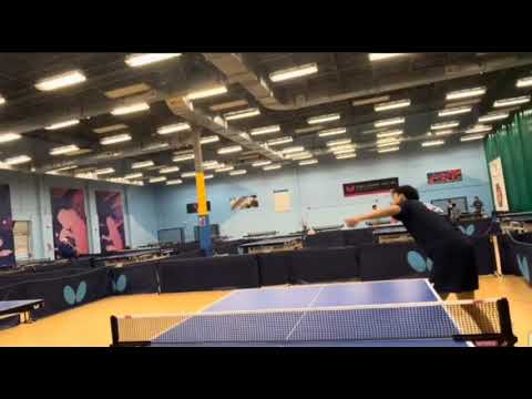 Butterfly Training Tips with Anav Gupta - Backhand, Middle, Backhand, Wide Forehand