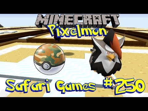 [250] Staraptor One Pokemon Challenge Round! (Pixelmon Safari Games)