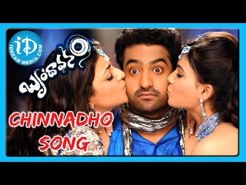 Chinnadho Song - Brindavanam Movie Songs - NTR Jr - Kajal Aggarwal - Samantha