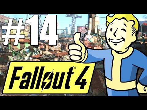 Fallout 4 Lets Play - Part 14 - DIAMOND CITY! (Survival Mode)