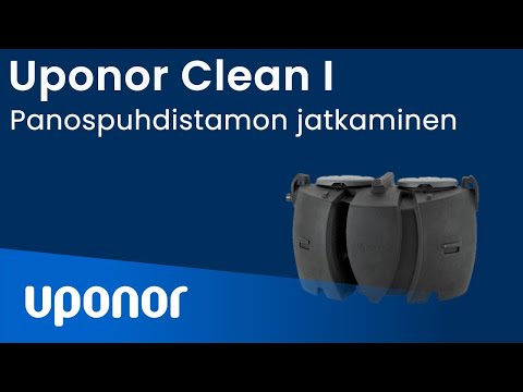 Uponor Clean I:n jatkaminen}