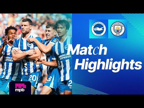 HIGHLIGHTS | Brighton v Man City | Premier League