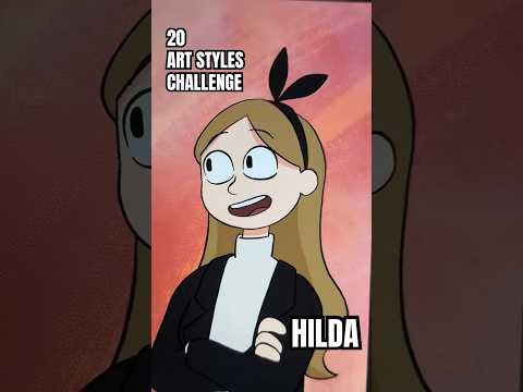 HILDA / 20 Art Styles Challenge