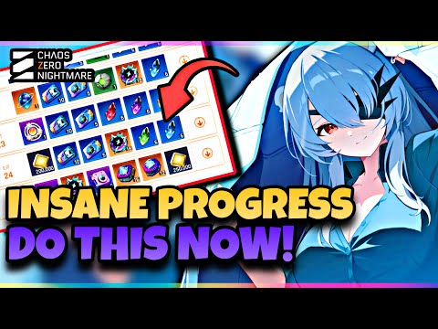HOW TO PROGRESS FAST RIGHT NOW FOR SEASON 1! | CHAOS ZERO NIGHTMARE