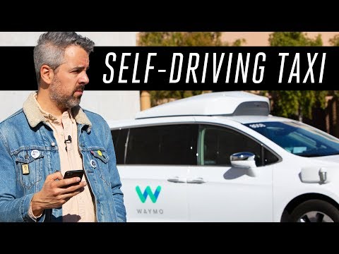 Riding a Waymo self-driving taxi