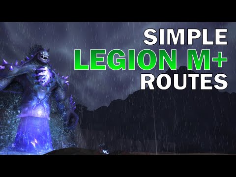 Simple and Easy to Execute LEGION M+ Routes | Legion Timewalking Dungeon Event