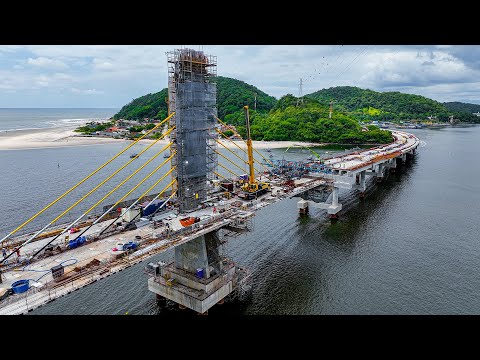 Paraná. Obras da Ponte de Guaratuba entram na reta final
