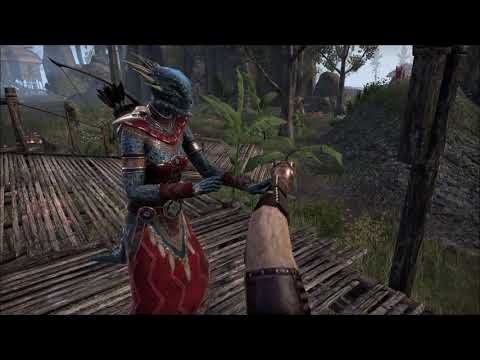 ESO Murkmire: Female Argonian bard song 1 (Jel language)