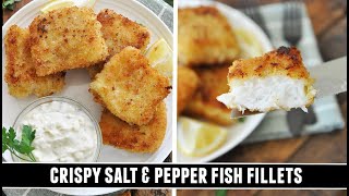 CRISPY Salt & Pepper Fish Fillets | INSANELY Delicious and Easy Recipe