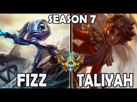 SKT Faker Fizz vs Samsung Crown Taliyah - Ranked Challenger Korea