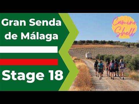 Gran Senda de Mlaga Stage 18 Fuente de Piedra to Campillos (Camino Shell)