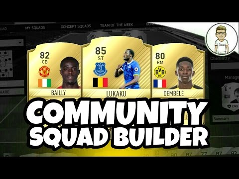 COMMUNITY SQUAD BUILDER #03 ft. 50K HYBRID, TOURE BRÜDER UND 25K BPL SQUAD - FIFA 17 ULTIMATE TEAM