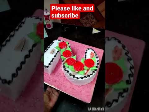 #chef Hanif cake Maker# vanilla cake #2 number and flower topper#