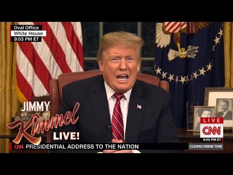 ジミー・キンメルがトランプ大統領の大統領演説に反応 (Jimmy Kimmel Responds to Trump's Presidential Address)