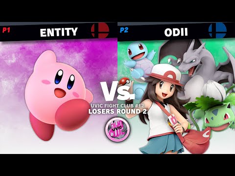UVIC Fight Club #12 / Entity (Kirby) Vs. Odii (Pokemon Trainer) (Losers Round 2)
