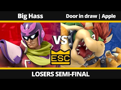 ESC 71 - Losers Semi-Final - Big Hass (Captain Falcon) Vs. Apple (Bowser) - SSBU Tournament