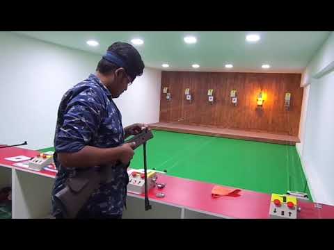 Air Rifle Shooting.