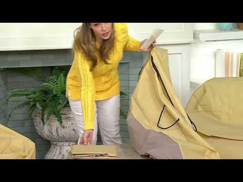 Bernini Sentinel 4-Piece Patio Cover Set With Case on QVC