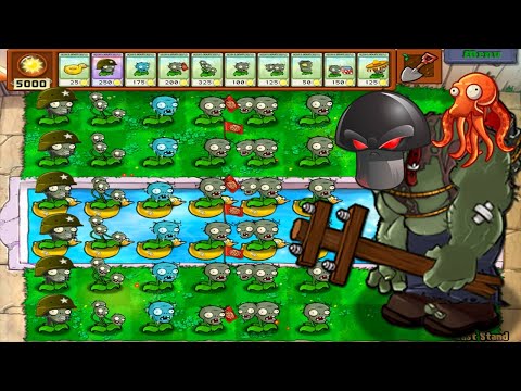 100% All PEA ZomPlants VS All ZomBotany 2 - Plants vs Zombies Mod ZomPlants vs Zombotany
